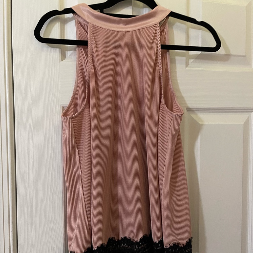 Rose gold top
